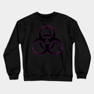 Bio-hazard Neon Pink Crewneck Sweatshirt